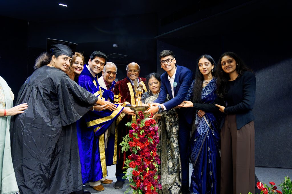 Senior citizens receiving awards during ISBR Swatantra Program Graduation Ceremony 2025