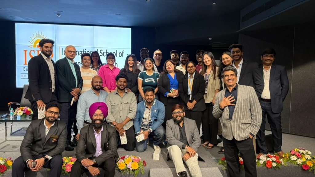 Alumni Meet 2025 ISBR Business School showcasing alumni engagement and campus connections