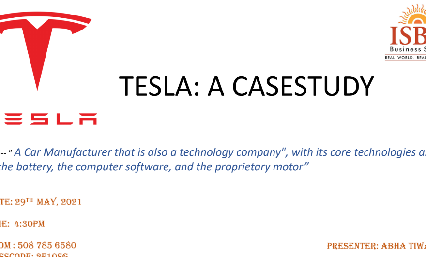 tesla motors case study answers