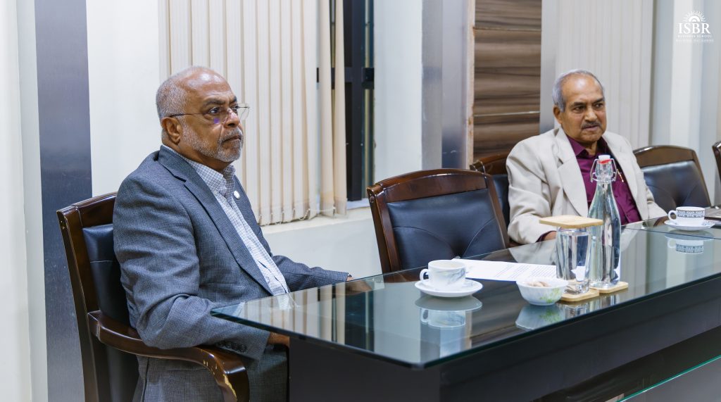 ISBR and Lamar University officials during a strategic academic meeting