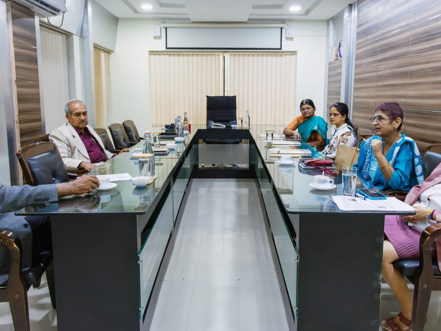ISBR and Lamar University officials during a strategic academic meeting