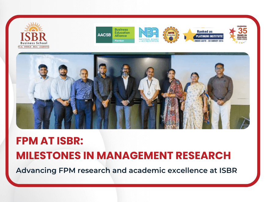 FPM at ISBR