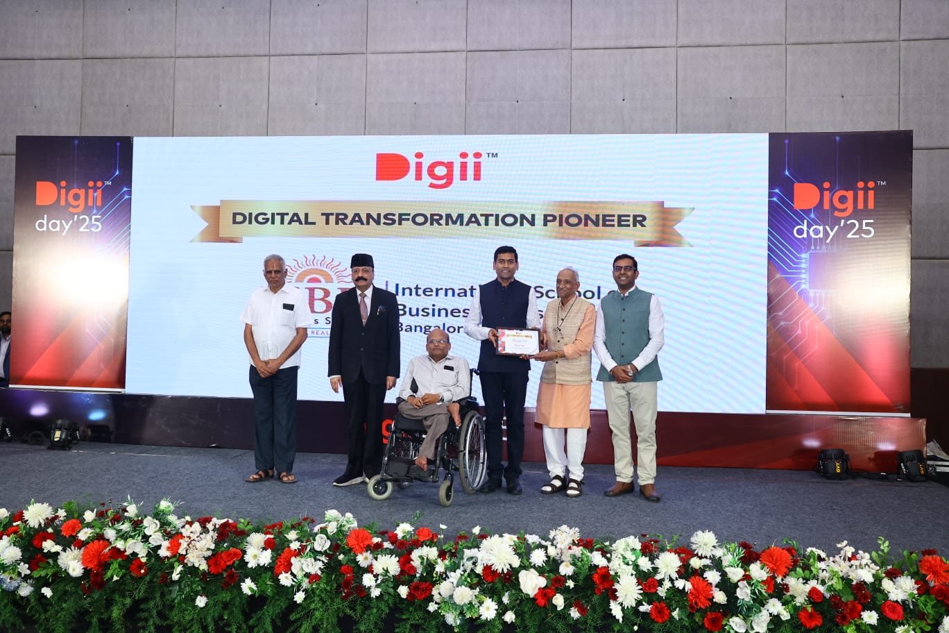 Digital Transformation Pioneer Award – ISBR Leads Innovation