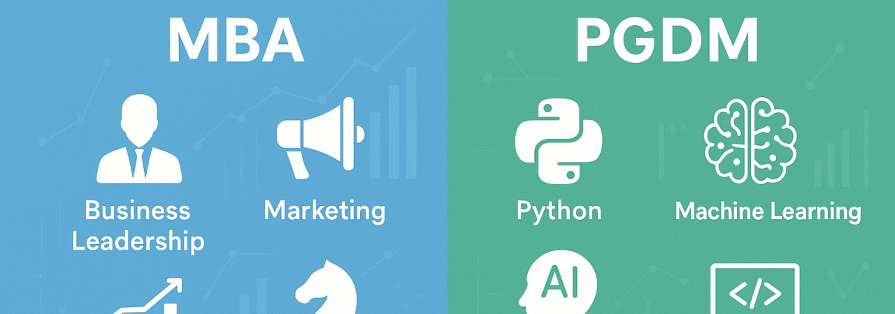 MBA vs PGDM in Data Science