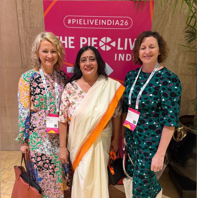 The PIE Live India 2026 conference at The LaLit New Delhi discussing India higher education transformation and global universities in India