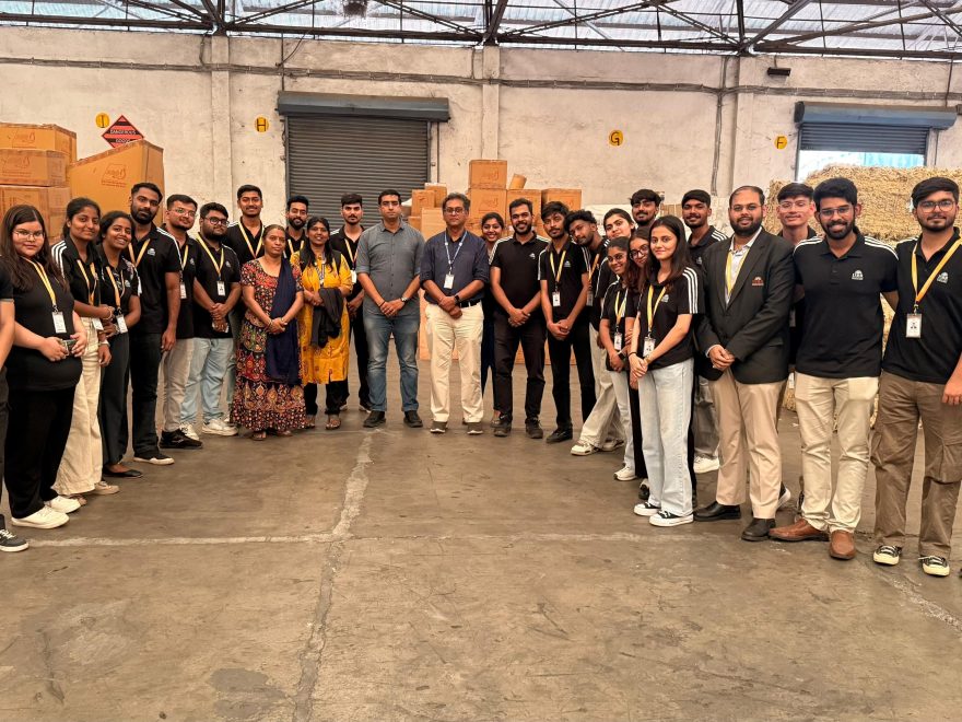 CONCOR warehouse facility with large-scale container storage and logistics infrastructure