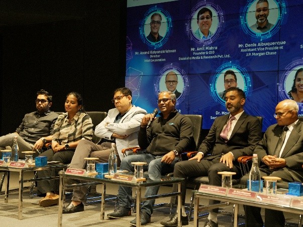 Students presenting AI