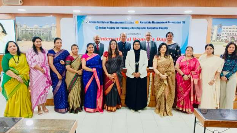 Academic leaders celebrating research excellence leadership at KMA Women Achievers Awards 2026