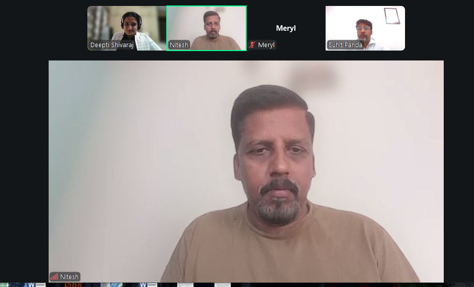 Industry experts discussing structured internship programs at ISBR round table conference