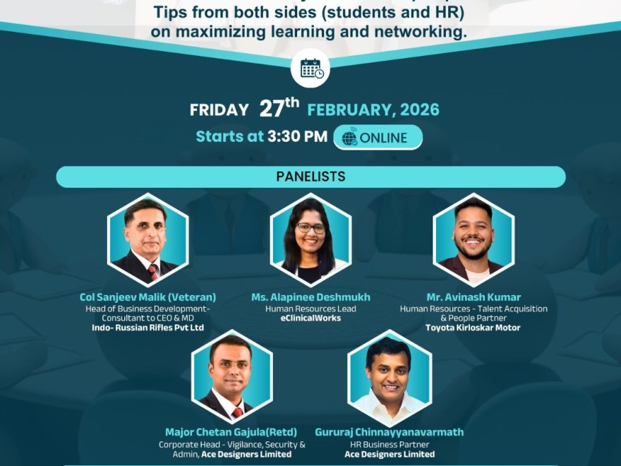 Business school seminar on workplace communication skills and purpose-driven performance