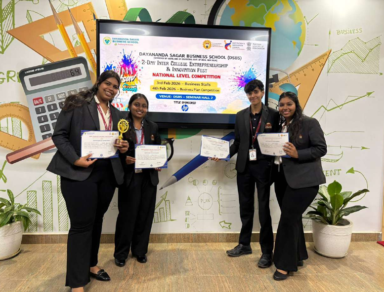 "ISBR College students managing bakery stall at Udyam Utsav 2026 entrepreneurship event"