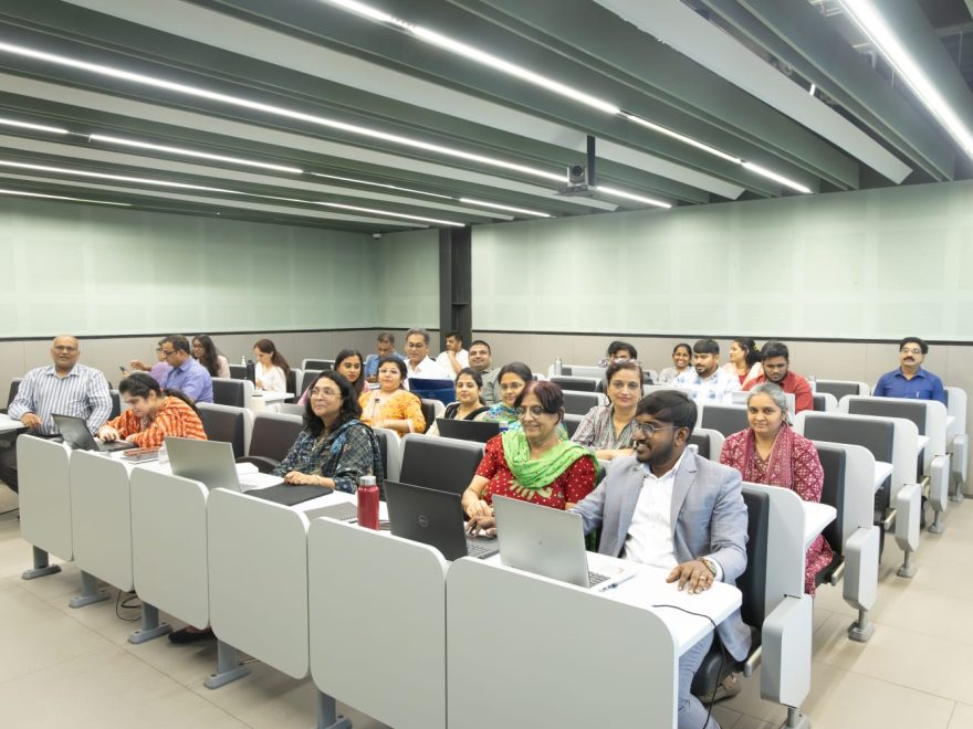 Management educators learning ChatGPT, Gemini, and AI tools during a faculty development programme