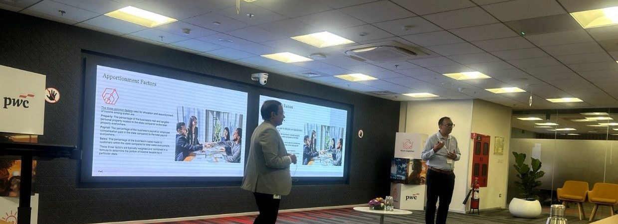 Faculty members attending PwC Tax Faculty Development Program on US Taxation in Bengaluru
